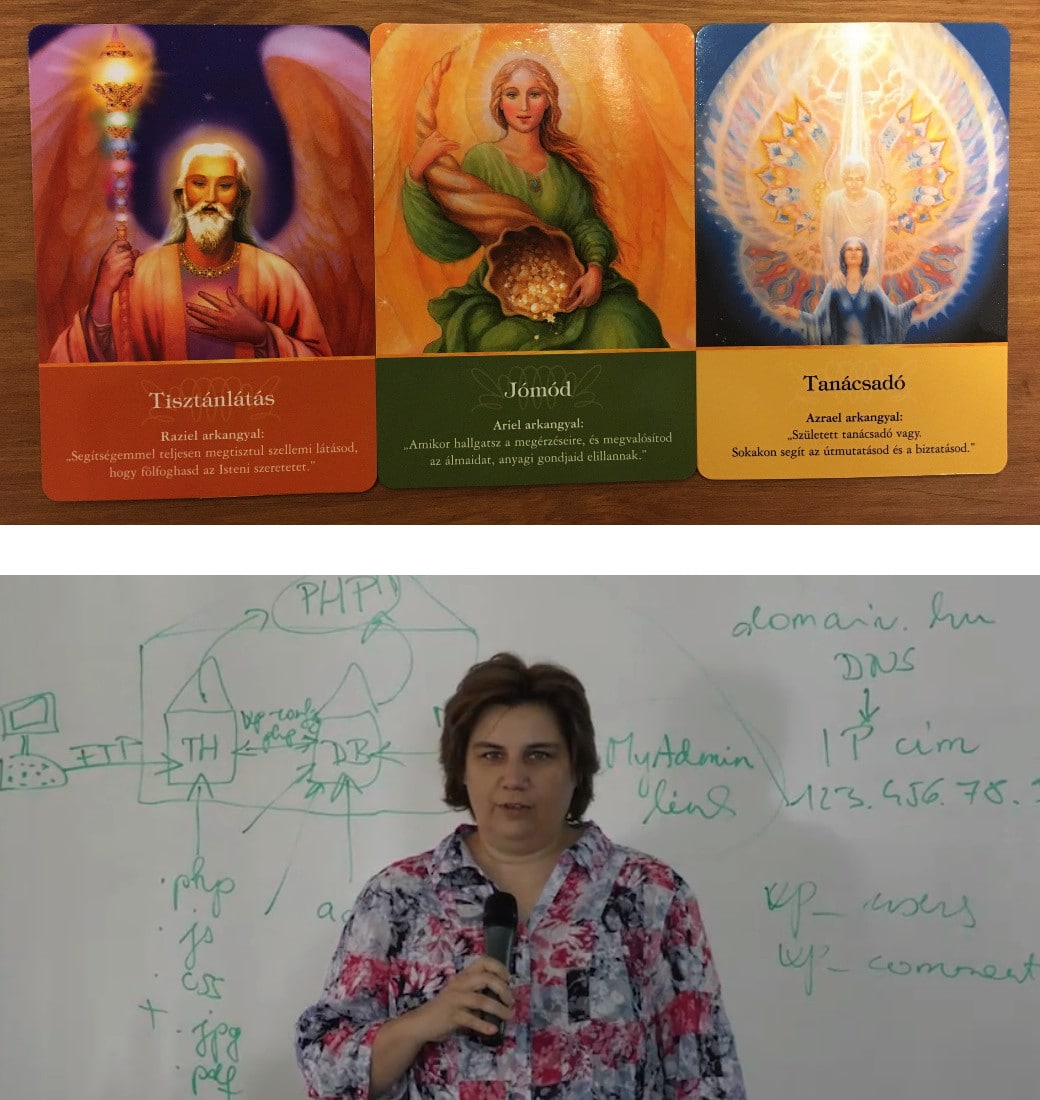 Önismereti játék kártyákkal - és WordPresst oktatok